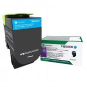 Lexmark CS421-78C50C0 Mavi Toner - 1