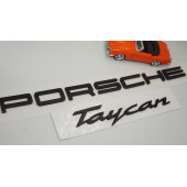 Porsche Taycan Bagaj 3M 3D ABS Yazı Logo Amblem Seti Orjinal Ürün - 2