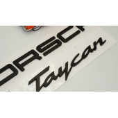 Porsche Taycan Bagaj 3M 3D ABS Yazı Logo Amblem Seti Orjinal Ürün - 3