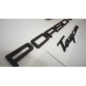 Porsche Taycan Bagaj 3M 3D ABS Yazı Logo Amblem Seti Orjinal Ürün - 4