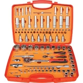 Rico RC1011 Lokma Takımı Seti 1/2" 1/4" 6 Köşe 110 Parça Cr-v - 1