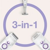 Braun Silk-épil 5 5825 3'ü 1 Arada Kablolu Kuru Kullanım Epilatör - 5