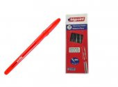 BIGPOINT GRIP 07TUKENMEZ KALEM  KIRMIZI 10 LU (935 - 1