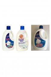 TAMPA Beyaz Sabun Parfümlü Yüzey Temizleyici + Çamaşır Yumuşatıcı + Sıvı Sabun 3 X 2500 ml - 1