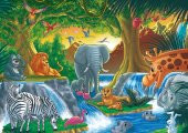KS Jumbo Puzzle 24 Parça Animal in the Wild Vahşi Hayvanlar - 2