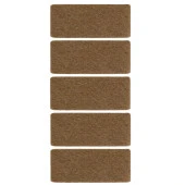 Nobel Masa Sandalye Parke Zemin Koruyucu Keçe Yapışkanlı Dikdörtgen 40x90 mm (5Li PAKET) thumbnail 4