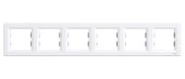 Schneider Asfora Beyaz 6'Lı Çerçeve thumbnail 1