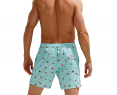 Esqudo Digital Erkek Çok Renkli Deniz Şortu - 2