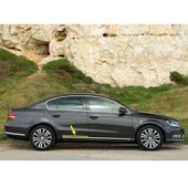 VW Passat B7 2011-2014 Sağ Arka Kapı Alt Krom Çıtası 3AA854950A - 1