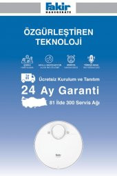 Fakir Robert Rs 770 Akıllı Robot Süpürge - 7