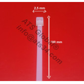 Kablo Bağı 2,5X100 Natürel Beyaz 5000 Adet thumbnail 1