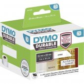 DYMO Etiket rulosu 89 x 25 mm PE film Beyaz 700 adet Kalıcı 2112285 Çok amaçlı etiketler, Adres etiketleri - 1