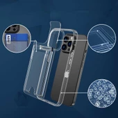 Apple iPhone 13 Pro Kılıf Zore Ensa Kartlık Bölmeli Şeffaf Kılıf thumbnail 8