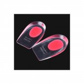 Silikon Topuk Dikeni Yastığı Tabanlık KIRMIZI Boy Uzatıcı Gizli Topuk Koruyucu JeL Tabanlık Topukluk - 2