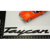 Porsche Taycan Bagaj 3M 3D ABS Yazı Logo Amblem Orjinal Ürün - 5