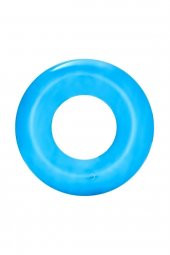Şeffaf Jumbo Şişme Simit 76 Cm - 5