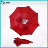 Kafa Şemsiyesi Yeşil Yazlık Plaj Güneş Şemsiyesi Unisex - 8