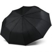10 Tel Tam Otomatik Lüx Siyah Şemsiye - 4