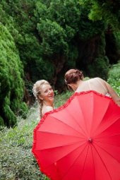 Kalp Şemsiye Kırmızı Kalp Şeklinde Şemsiye Özel Tasarımlı Büyük Boy Boston Şemsiye thumbnail 3