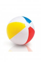 Dilimli Renkli Deniz Topu 41 cm - 1