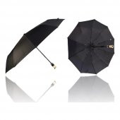Premium Serisi Tam Otomatik Ultra Lüx 10 Telli Düz Siyah Erkek Şemsiye thumbnail 7