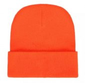 Neon Turuncu Basic Bere Unisex  Turuncu Bere - 2