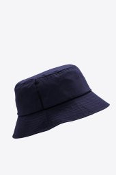 Düz Siyah Kova Şapka Balıkçı Şapka Bucket Hat - 6
