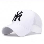 Fileli New York Yankees Nakışlı Şapka Kırmızıı Siyah Ny Şapka - 5