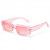 Chunky Frame Vintage Pembe Güneş Gözlüğü - 1