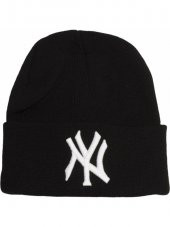 Siyah Beyaz Renkli Ny  New York Yankees Nakışlı Bere - 2