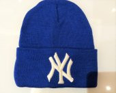 Siyah Beyaz Renkli Ny  New York Yankees Nakışlı Bere - 12