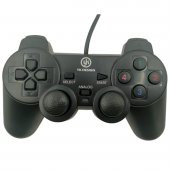 Çift Titreşimli USB Kablolu Oyun Kolu PC Uyumlu Vibration Gamepad - 2