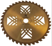 Ital Elmaslı Tırpan Daire Testere 40TX25.4X255mm Profesyonel Gold - 1