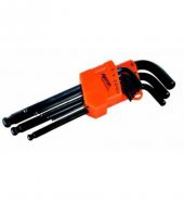 Rico RC9999 Misket Başlı Uzun Alyan Set Takımı 9Pcs 1.5mm-10mm - 1