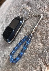 Kraliyet Mavisi Renk Akrilik Model Anahtarlık - 1