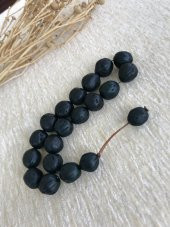 Efe Boyda Yeşil Tonda Doğal Andız Ağacı Tesbih - 1