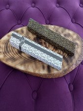 Sürmeli Model Su Yeşili Tonunda Toz Kehribar Tesbih - 3