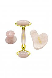 Kuvar Roller Ve 2Li Gua Sha (Kalp ve Mantar ) - 1