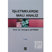 İşletmelerde Mali Analiz Ertuğrul - 1