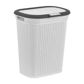 PlastArt Bambu 45 lt. Kirli Çamaşır Sepeti - 1