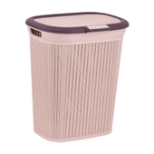 PlastArt Bambu 45 lt. Kirli Çamaşır Sepeti - 5