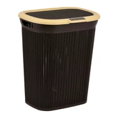 PlastArt Bambu 45 lt. Kirli Çamaşır Sepeti - 2