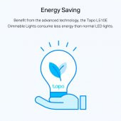 TP-Link Tapo L510E Ayarlanabilir Akıllı Wi-Fi Ampulü - 5