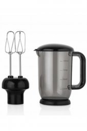 Korkmaz A447-14 Mia Mega Blender Set Vanilya/Krom - 3