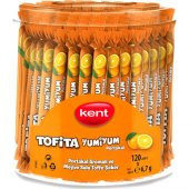 Kent Tofita Yumiyum Portakal Aromalı Şeker 120 Adet - 1