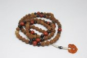 Rudraksha Tohumu 108lik Mala Kolye thumbnail 3