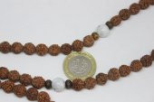 Rudraksha Tohumu 108lik Mala Kolye thumbnail 3