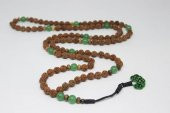 Rudraksha Tohumu 108lik Mala Kolye thumbnail 4