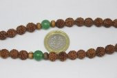 Rudraksha Tohumu 108lik Mala Kolye thumbnail 5