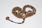 Rudraksha Tohumu 108lik Mala Kolye thumbnail 5